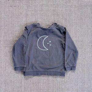 Quincy Mae embroidered sweatshirt 18-24M